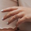Bague astro cancer