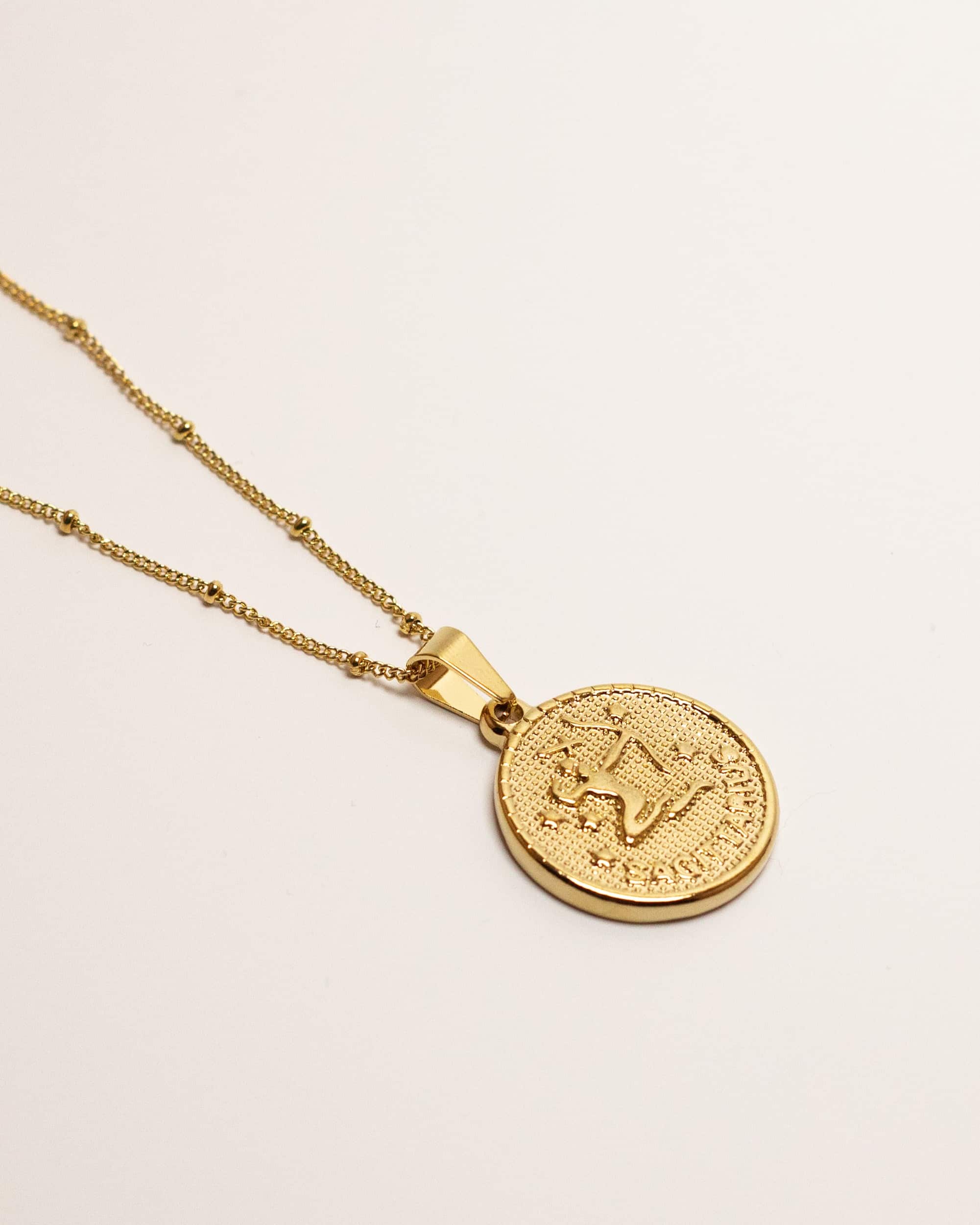 Collier astro acier inoxydable sagittaire