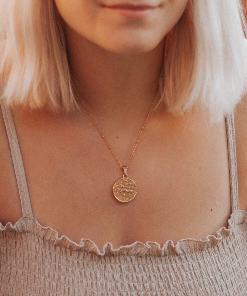 Collier astro acier inoxydable
