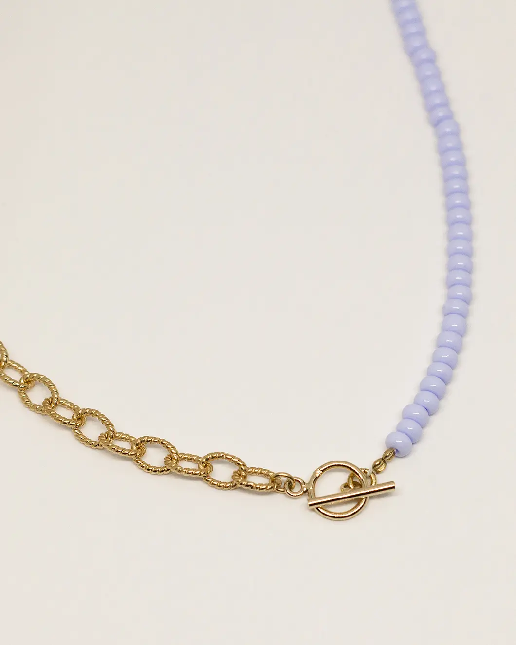 Collier perles de rocailles