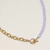 Collier perles de rocailles