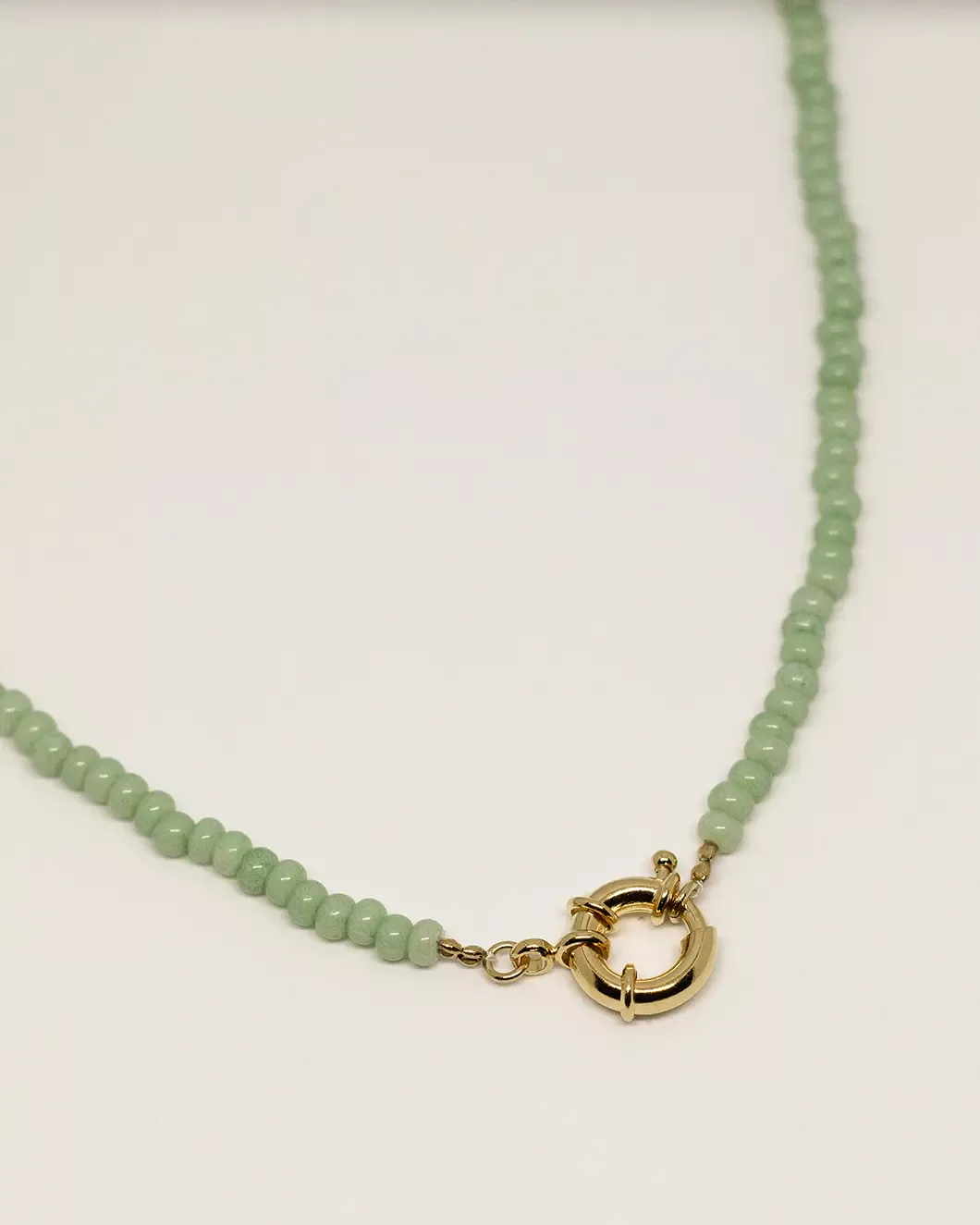 Collier perles de rocailles