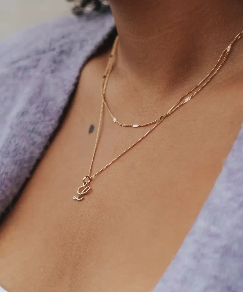 collier initiale