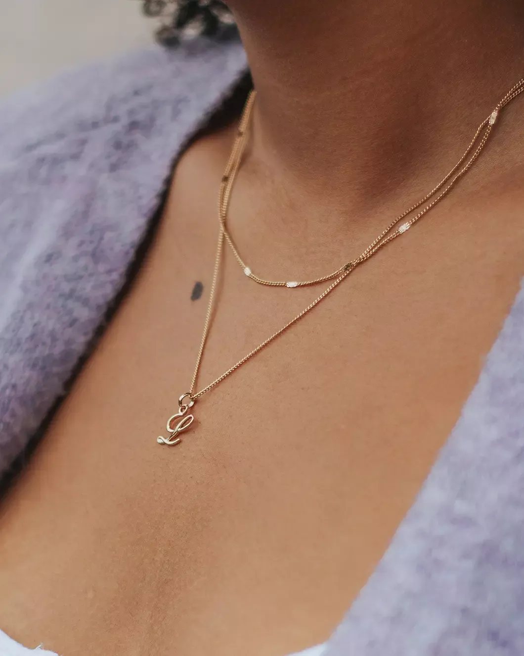 collier initiale