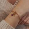 Pendentif pierre naturelle charm amethyste coco