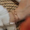 bracelet pierre naturelle quartz rose louane