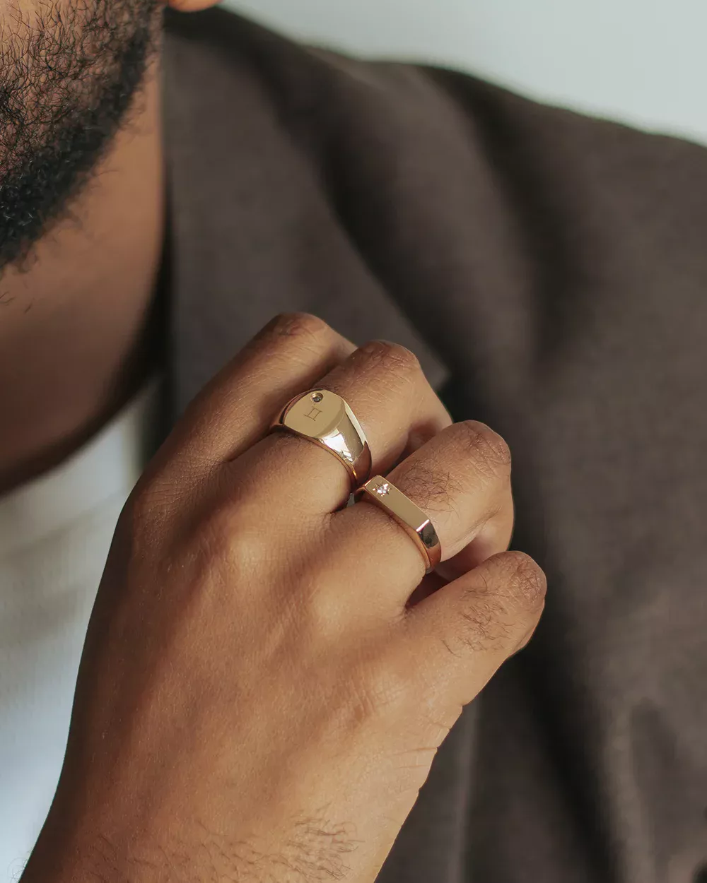 Bague Chevalière Arnaud – Image 2