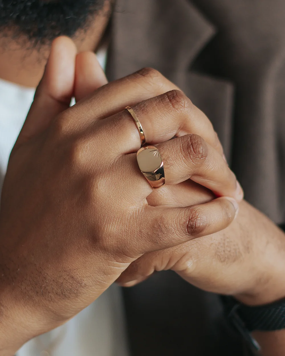 Bague Chevalière Sam – Image 3