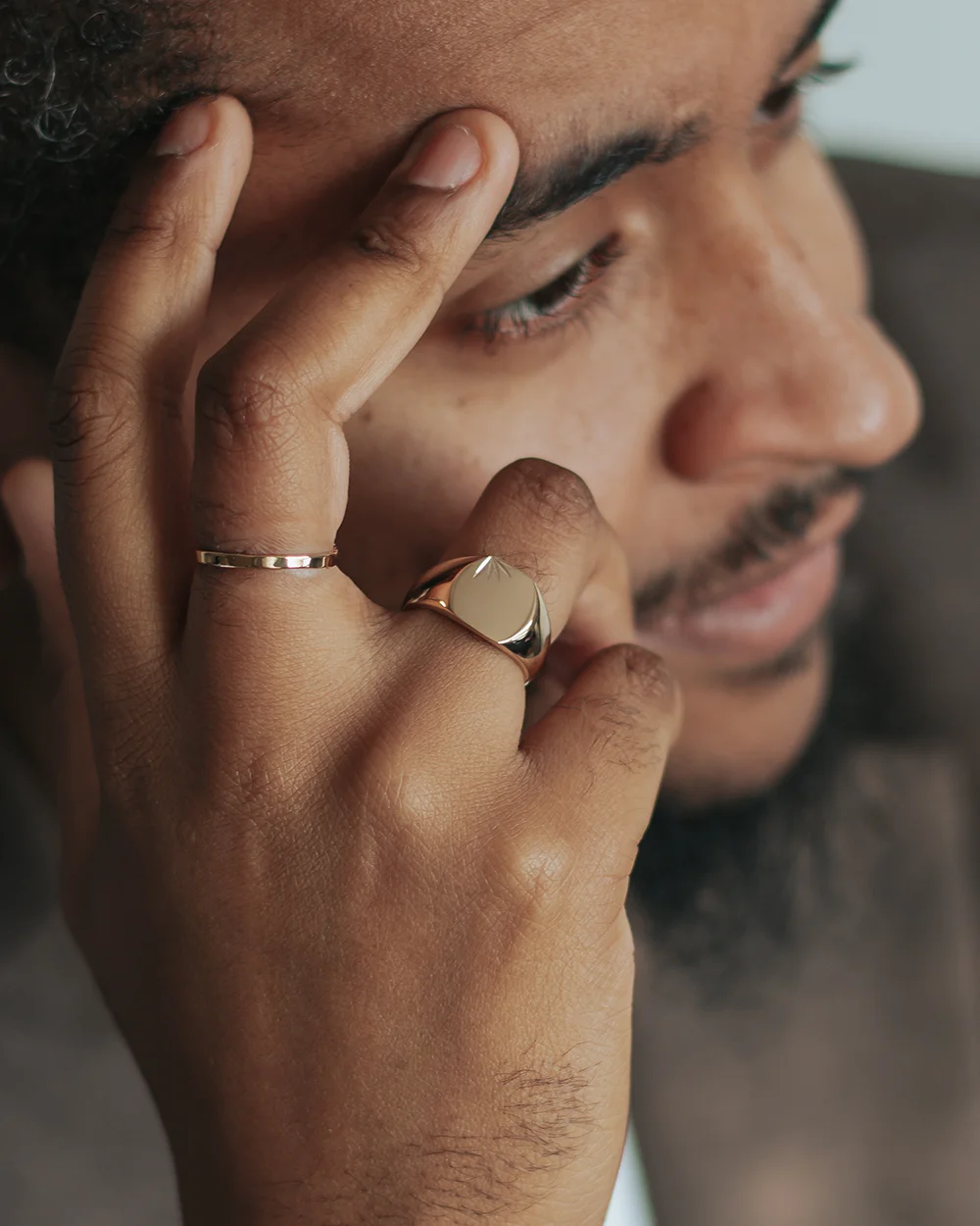 Bague Chevalière Sam – Image 2