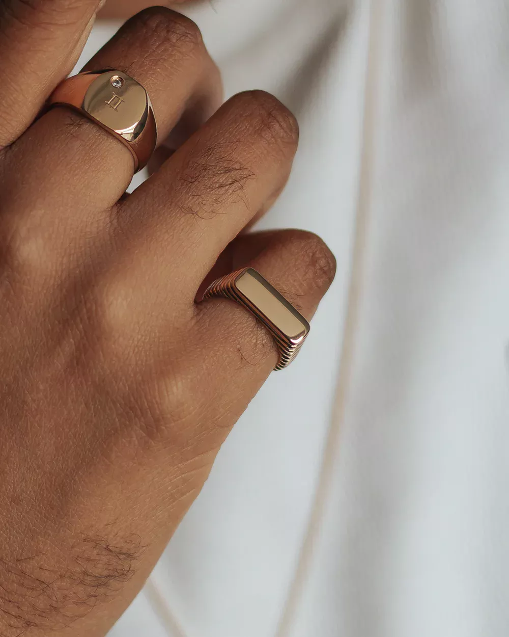 Bague Chevalière Amélie – Image 3