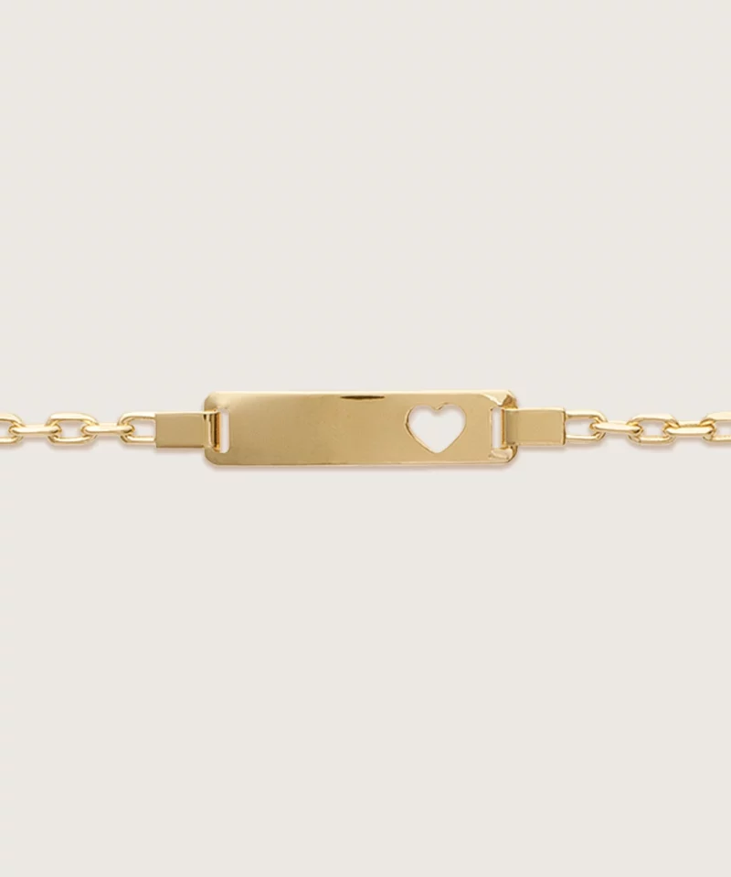gourmette enfant bebe garcon fille bracelet gravure gaia verso 1