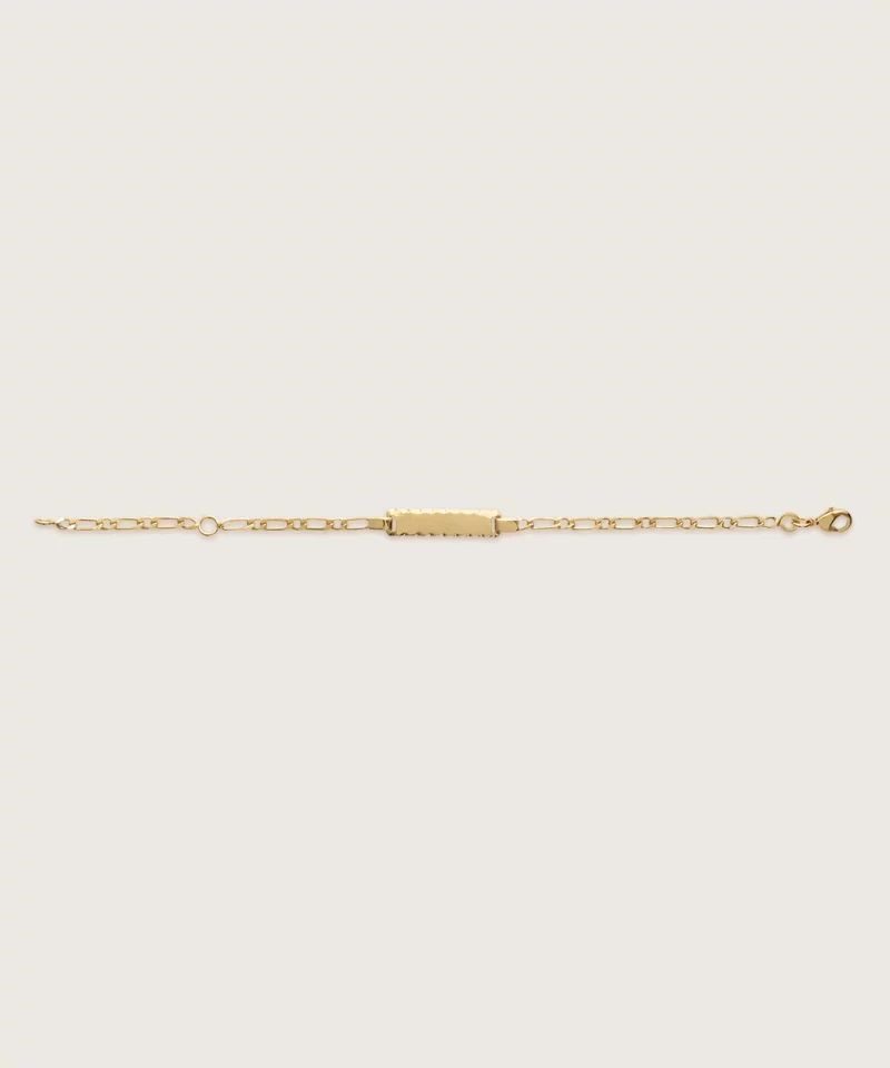 gourmette enfant bebe garcon fille bracelet gravure leon entiere